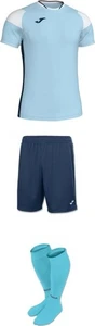 Комплект футбольной формы Joma CREW III №4 синий