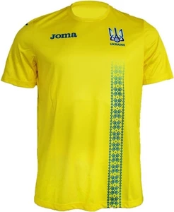 Футболка желтая сборной Украины РЕПЛИКА Joma FFU401011.17