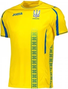 Футболка сборной Украины желтая Joma FFU101011С17 2018