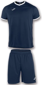 Комплект футбольной формы темно-сине-белый Joma ACADEMY 101097.302