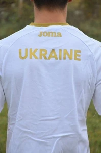Футболка тренировочная сборной Украины Joma FFU201031.18 белая