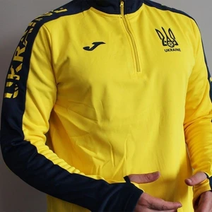 Реглан сборной Украины ЕВРО-2020 Joma желто-темно-синий AT102366A907