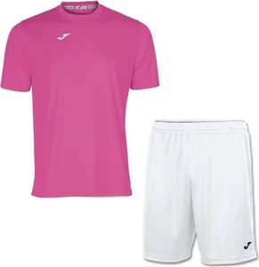 Комплект футбольної форми Joma COMBI рожево-білий 100052.500_100053.200