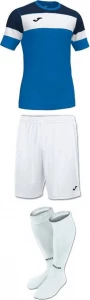 Комплект футбольної форми Joma CREW IV синьо-темно-синьо-білий 101534.703_100053.200_400054.200