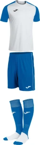 Комплект футбольної форми Joma ACADEMY IV біло-синій 101968.207_101324.702_400392.700