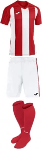 Комплект футбольної форми Joma PISA II червоно-білий 102243.602_ 101657.206_400054.600