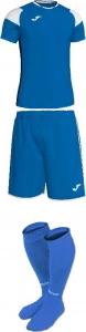 Комплект футбольної форми Joma CREW III синьо-біло-темно-синій 101269.702_ 101324.702_400054.700