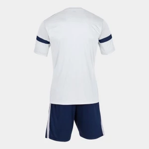 Комплект футбольной формы Joma DANUBIO бело-темно-синий 102857.203