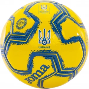 Футбольный мяч Joma UKRAINE Official Football Federation of Ukraine желто-синий AT400727C907 Размер 5