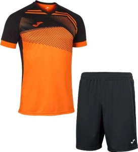 Комплект футбольної форми Joma SUPERNOVA II оранжево-чорний 101604.881_100053.100