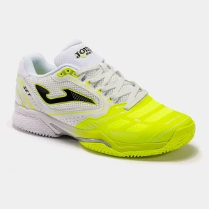 Кросівки для тенісу Joma SET біло-жовті TSETW2209P