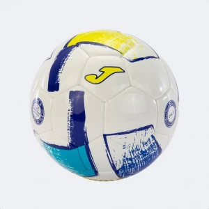 Футбольний м'яч Joma DALI II біло-синьо-жовтий 400649.216 Розмір 4