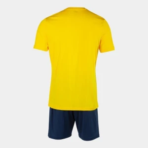 Комплект футбольной формы Joma PHOENIX II желто-темно-синий 103124.903