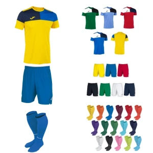 Комплекти футбольної форми Joma CREW V 10 шт. з нанесенням номерів