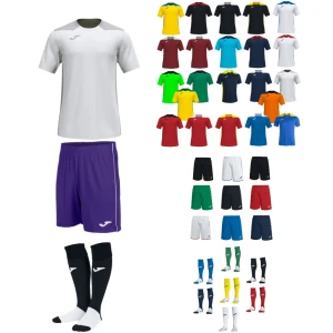 Комплекти футбольної форми Joma CHAMPIONSHIP VI LIGA 15 шт. з нанесенням номерів
