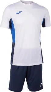 Комплект футбольної форми Joma DANUBIO II біло-темно-синьо-синій 103213.203