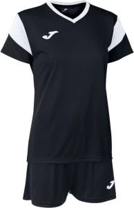 Комплект футбольної форми жіночий Joma чорно-білий 901709.102