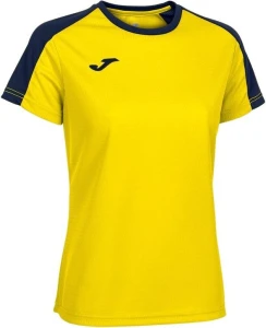 Футболка жіноча Joma ECO CHAMPIONSHIP жовто-темно-синя 901690.903