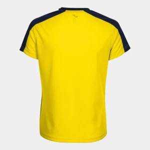 Футболка женская Joma ECO CHAMPIONSHIP желто-темно-синяя 901690.903