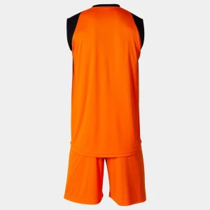Баскетбольна форма Joma FINAL II оранжево-чорна 102849.881