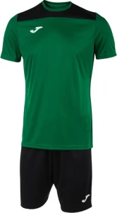 Комплект футбольної форми Joma PHOENIX II зелено-чорний 103124.451