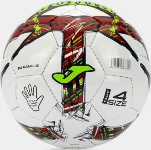 Футбольний м'яч Joma DALI III біло-червоний Розмір 4 401412.206