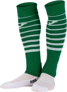 Гетры футбольные без носка Joma PREMIER II зелено-белые 400898.452
