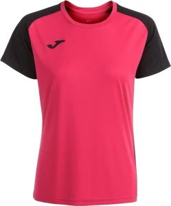 Футболка жіноча Joma ACADEMY IV рожево-чорна 901335.501