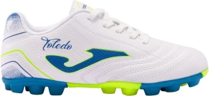 Бутсы детские Joma TOLEDO JR бело-сине-желтые TOJW2402HG