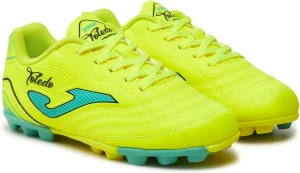 Бутсы детские Joma TOLEDO JR желто-бирюзовые TOJW2411HG