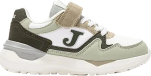 Кроссовки детские Joma 3080 бело-зелено-бежевые J3080S2515V
