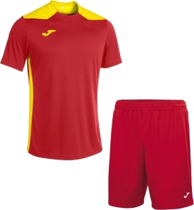 Комплект футбольної форми Joma CHAMPION VI червоно-жовтий 101822.609_100053.600