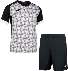 Комплект футбольної форми Joma SUPERNOVA III чорно-білий 102263.102_100053.100