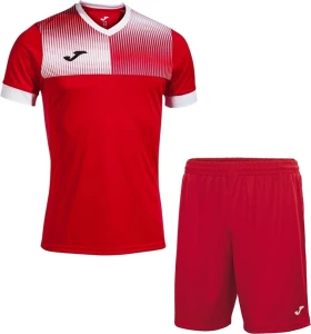 Комплект футбольної форми Joma ECO SUPERNOVA червоно-білий 103128.602_100053.600