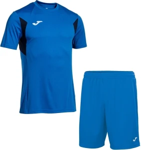 Комплект футбольної форми Joma WINNER III синьо-чорний 103150.703_100053.700