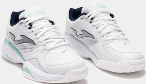 Кроссовки теннисные женские Joma MASTER 1000 бело-бирюзовые TM10LS2542C
