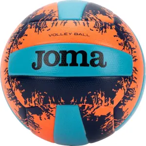 Волейбольный мяч Joma J-PRO оранжево-темно-сине-голубой Размер 5 401733.883
