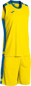 Комплект баскетбольної форми Joma LIDER жовто-синій 104287.907