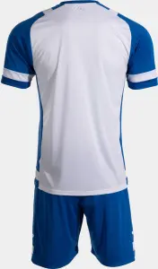 Комплект футбольной формы Joma LIDER бело-синий 104285.207