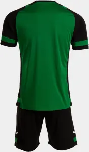 Комплект футбольної форми Joma LIDER зелено-чорний 104285.451