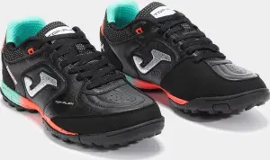 Сороконіжки (шиповки) Joma TOP FLEX чорно-бірюзово-коралові TOPW2501TF