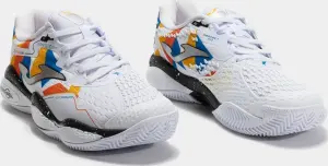 Кросівки тенісні Joma SMASH біло-оранжево-сині TSMAW2532C