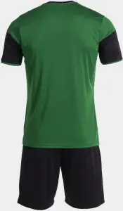 Комплект футбольної форми Joma DANUBIO III зелено-чорний 103732.451