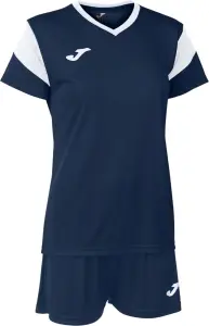 Комплект футбольной формы женский Joma PHOENIX SET темно-сине-белый 901709.332