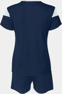 Комплект футбольной формы женский Joma PHOENIX SET темно-сине-белый 901709.332