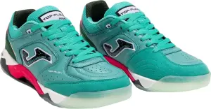 Футзалки (бампи) Joma TOP FLEX PLUS бірюзово-рожево-темно-зелені TOUW2515IN