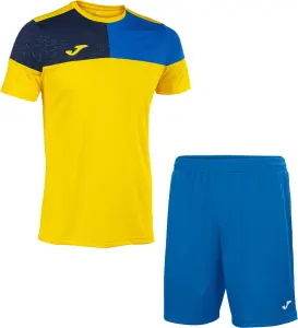 Комплект футбольной формы Joma CREW V желто-сине-темно-синий 103084.907_100053.700