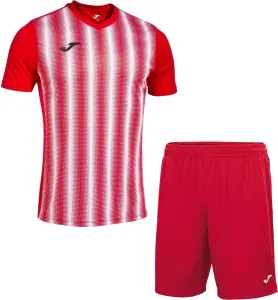 Комплект футбольної форми Joma INTER II червоно-білий 102807.602_100053.600