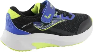 Кроссовки беговые детские Joma HISPALIS черно-сине-желтые JHISPS2601V