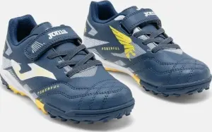 Сороконіжки (шиповки) дитячі Joma POWERFULL темно-синьо-жовті POJS2603TFV
